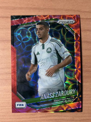Panini Fifa Prizm Anass Zaroury sticker limited 88