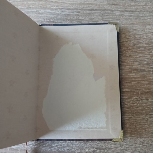 Vintage Retro A6 Notebook with Hard Cover and Metal Corners