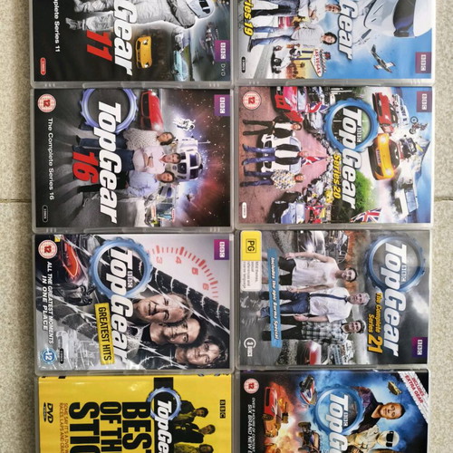 BBC Top Gear collection 19 DVD like new, English