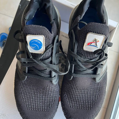 Adidas x NASA Ultra Boost 20 running shoes, black, size 44.5
