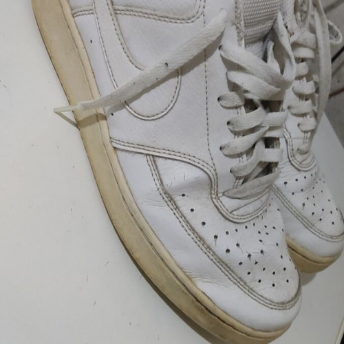 Nike Court Vision Low used, white, size 45
