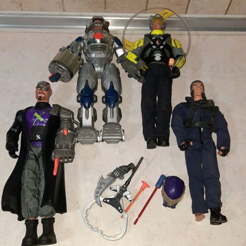Action Man vintage figures used