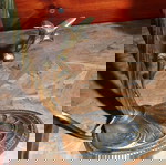  αντικα ART DECO επιτραπεζια λαμπα μπρουτζινη μασιφ