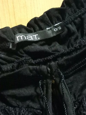 Mat Fashion blouse plus size XXXL like new, black
