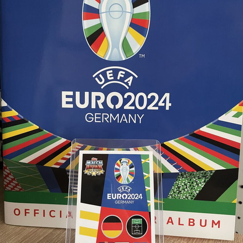 Jamal Musiala Euro 2024 shining star sticker
