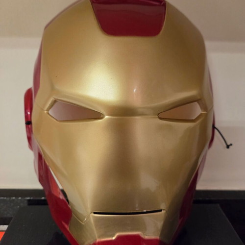 Spiderman Mask Hasbro like new with gift Iron Man Mask