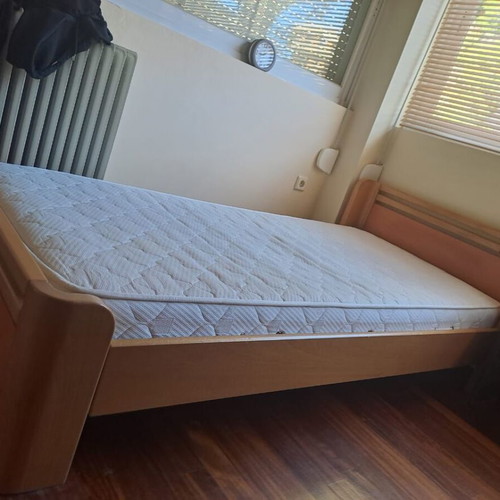 Vasileiadis children's and teen bed made of solid wood like new
