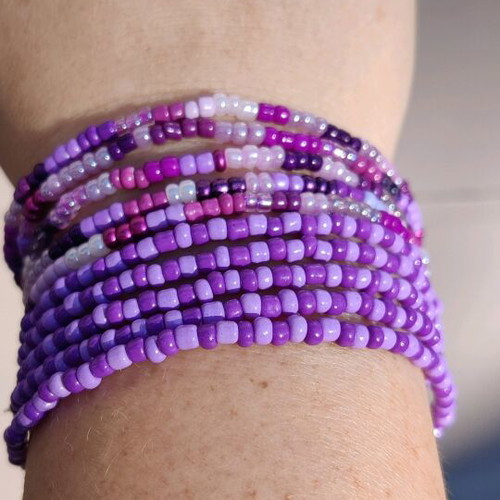 Colorful handmade bracelets 47cm length, new