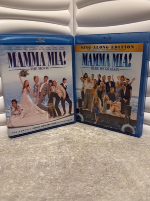 Mamma Mia 1-2 Blu-Ray used with Greek subtitles