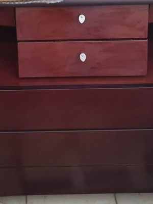 Bedroom vanity with two nightstands like new