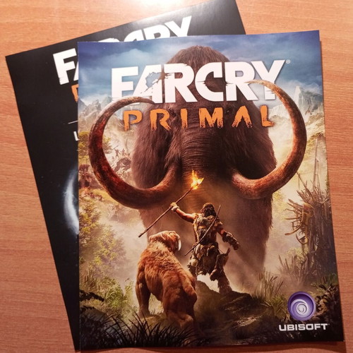 Far Cry Primal PS4 game used, complete with manual