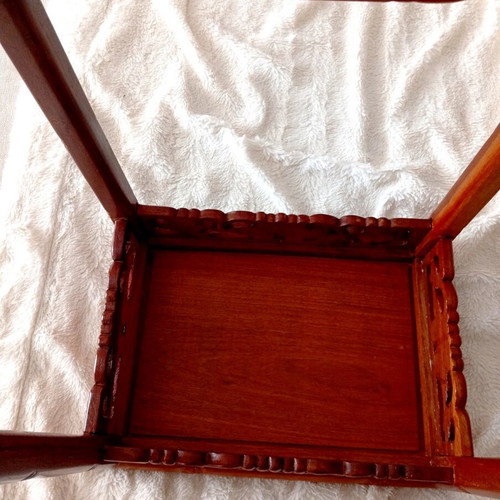 Vintage Chinese nesting tables set of 2, solid wood, like new