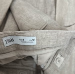Zara Boys λινό κοστούμι μπεζ για 9 ετών σαν καινούργιο
