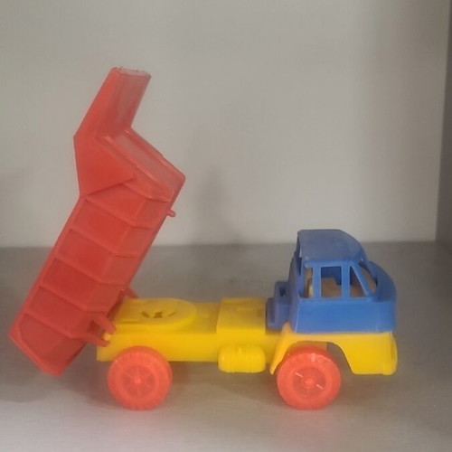 Vintage truck made in Greece collectible, width 15cm