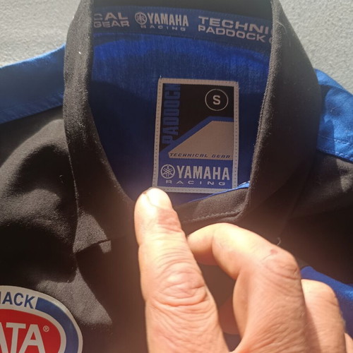 Yamaha Racing WorldSBK Paddock Shirt size S new