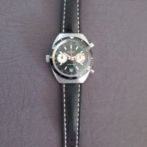 Breitling Chrono-Matic Calibre-11 1970 vintage automatic watch used