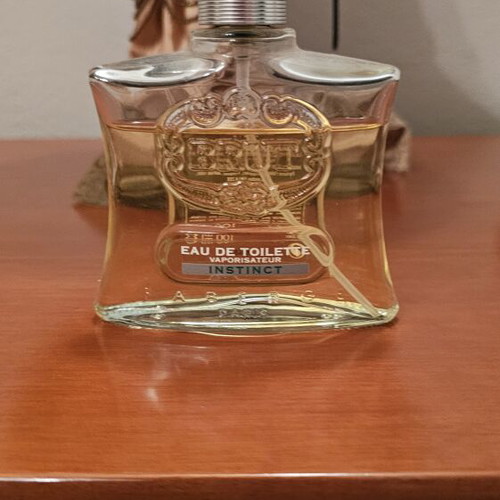 Brut Instinct Eau de Toilette 100 ml used, authentic men's fragrance