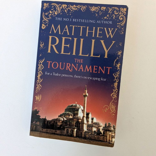 The Tournament by Matthew Reilly used, historical thriller paperback