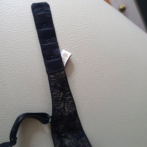 Luna push up bra 75C like new, black and gold