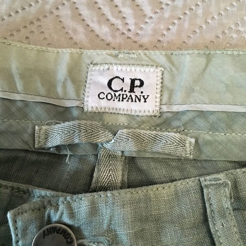 CP Company linen pants mint color size IT48 new
