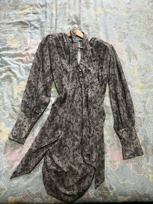 Ciel Concept mini dress new, gray, size M/L