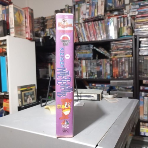 Kissyfur VHS tape like new, Greek dub, 1986 animated series