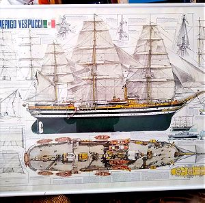 Κάδρο πλοίου Americo Vespucci (Santa Maria)