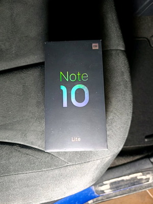 Mi Note 10 Lite καινούργιο, μαύρο, 64GB