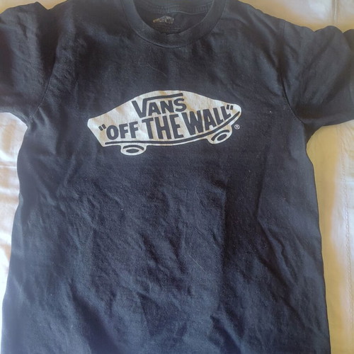 Vans T-shirt size S like new, black