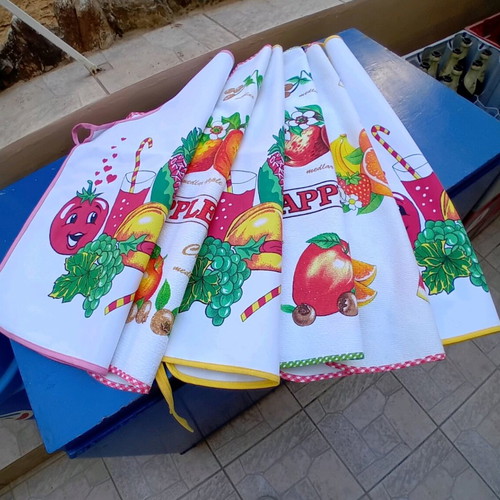 Kitchen aprons new, various designs, pack of 36 pieces