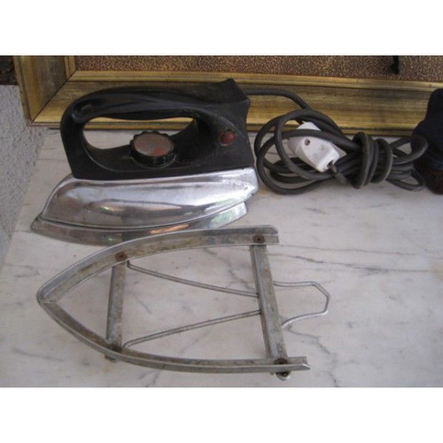Old irons used, set