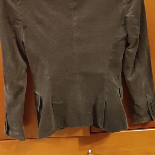 Zara velvet cardigan used, oil color