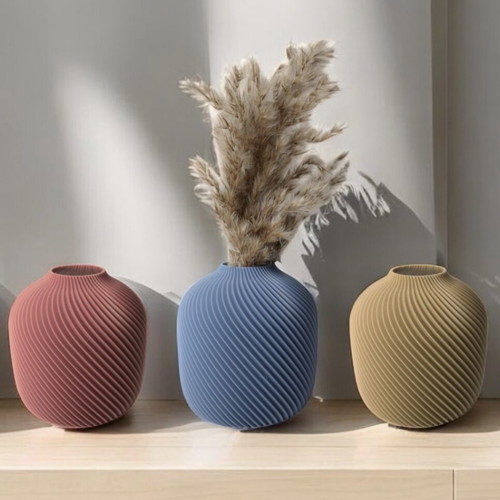Minimalist 3D Printed Decorative Vase made to order