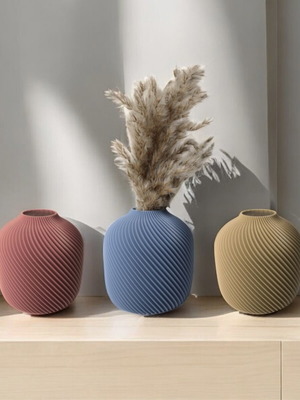 Minimal διακοσμητικό βάζο 3D printing κατόπιν παραγγελίας