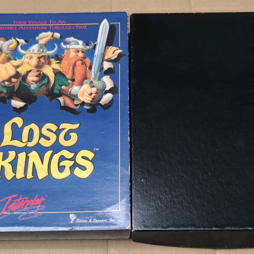 The Lost Vikings Interplay Amiga like new, complete in box