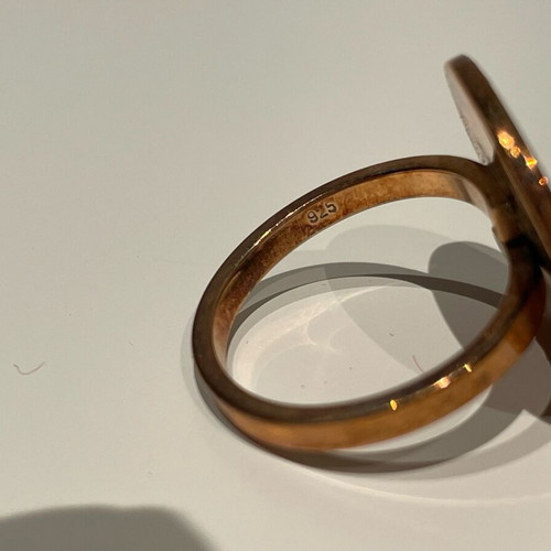 Silver 925 ring gold plated used with 20 stars