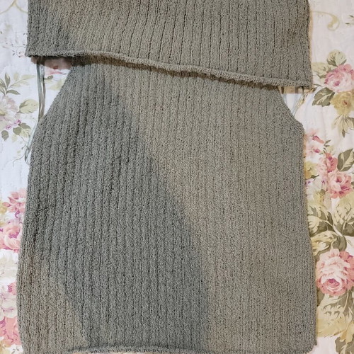 Stradivarius off-shoulder top like new, green, size S