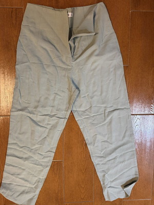 Summer pants like new, green, size M