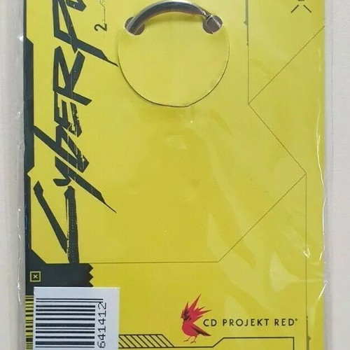 Cyberpunk 2077 "Maelstrom" Official Limited Edition keyring new
