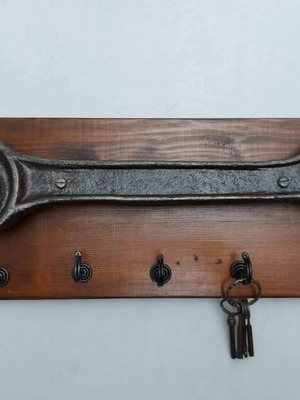 Unusual key holder hanger, 47x18 cm