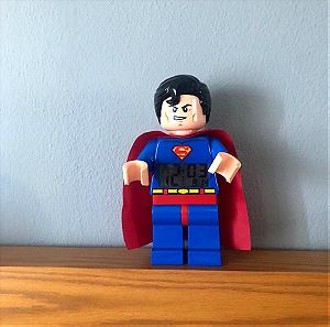 Συλλεκτικό Ρολόι Ξυπνητήρι Lego Superman