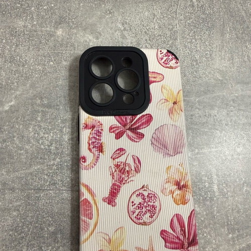 iPhone 15pro case with summer pattern like new