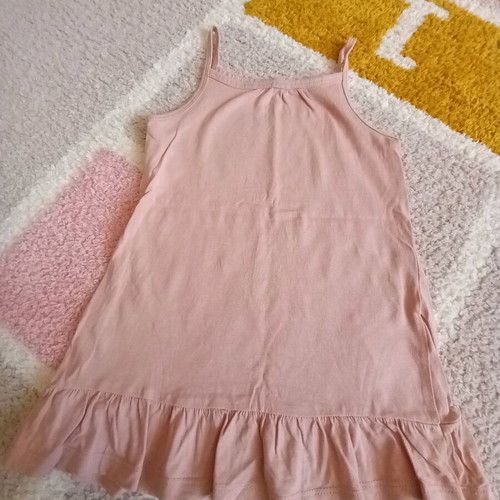 Children's dress set like new, H&M, beige and pink, 1.5-2 years