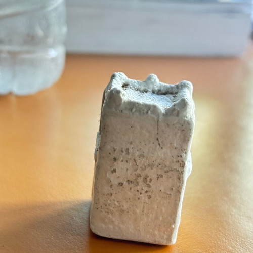 Miniature pigeon house from Tinos used