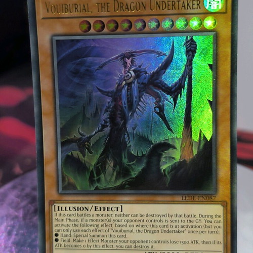 undertaker yugioh card Yu-Gi-Oh! - Legacy of Destruction based on where this card is at activation (but you can only use each effect of Vouibural Vouiburial, the Dragon Undertaker -