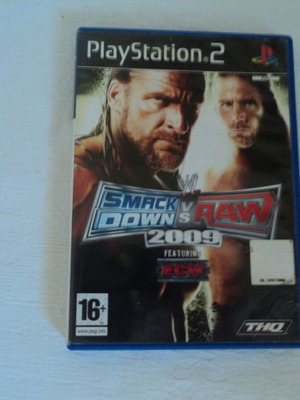 PS2 SmackDown vs Raw 2009 με ECW παιχνίδι μεταχειρισμένο