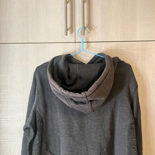 Livergy men's grey hoodie size Large used, fleece interior