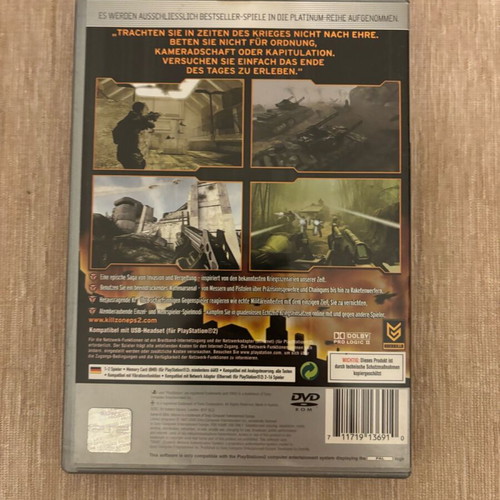 Killzone PlayStation 2 used PAL