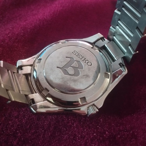 Seiko Brightz SAGM001 wristwatch used, perpetual calendar, titanium