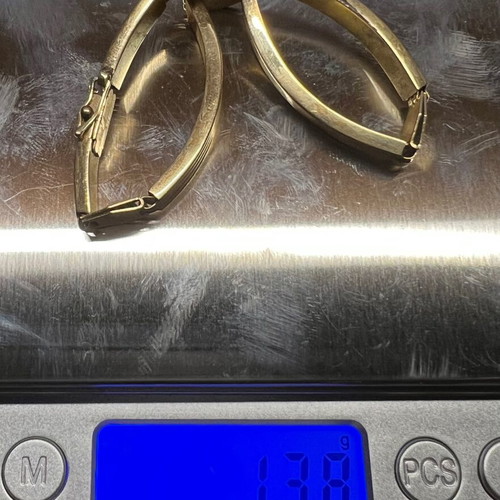 Vintage k14 585 yellow gold bracelet 13.8gr like new